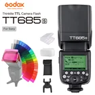 Godox TT685S 2,4G Беспроводная i-TTL Высокоскоростная синхронизация 18000s GN60 Flash speed lite для Sony A77II A7RII A7R A58 A99