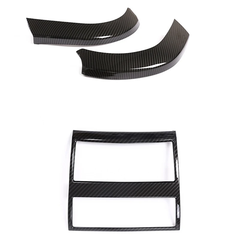 

Автомобильный интерьер, кондиционер, Выходная отделка, наклейка для 5 серии F10 520 525 2011-2017, углеродное волокно