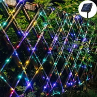 fairy light christmas home decoration external solar festoon led tube rope lights 1222m for new year wedding yard street decor