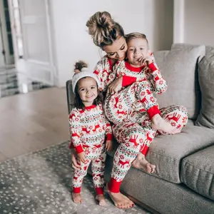 Ensemble pyjama velours lutin de noël garçon