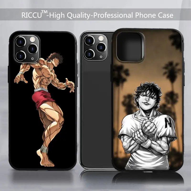 

Baki the Grappler Original anime Phone Case For iPhone 13 12 11 Pro XS MAX mini 8 7 6 6s Plus X XR iphone 13 Pro phone case