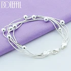 Браслет-цепочка женский из серебра 925 пробы