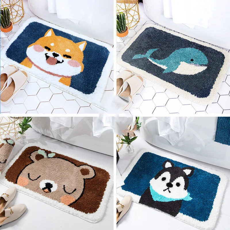 Прямоугольный ковер пушистый коврик для ванной гостиной на диван стул детская