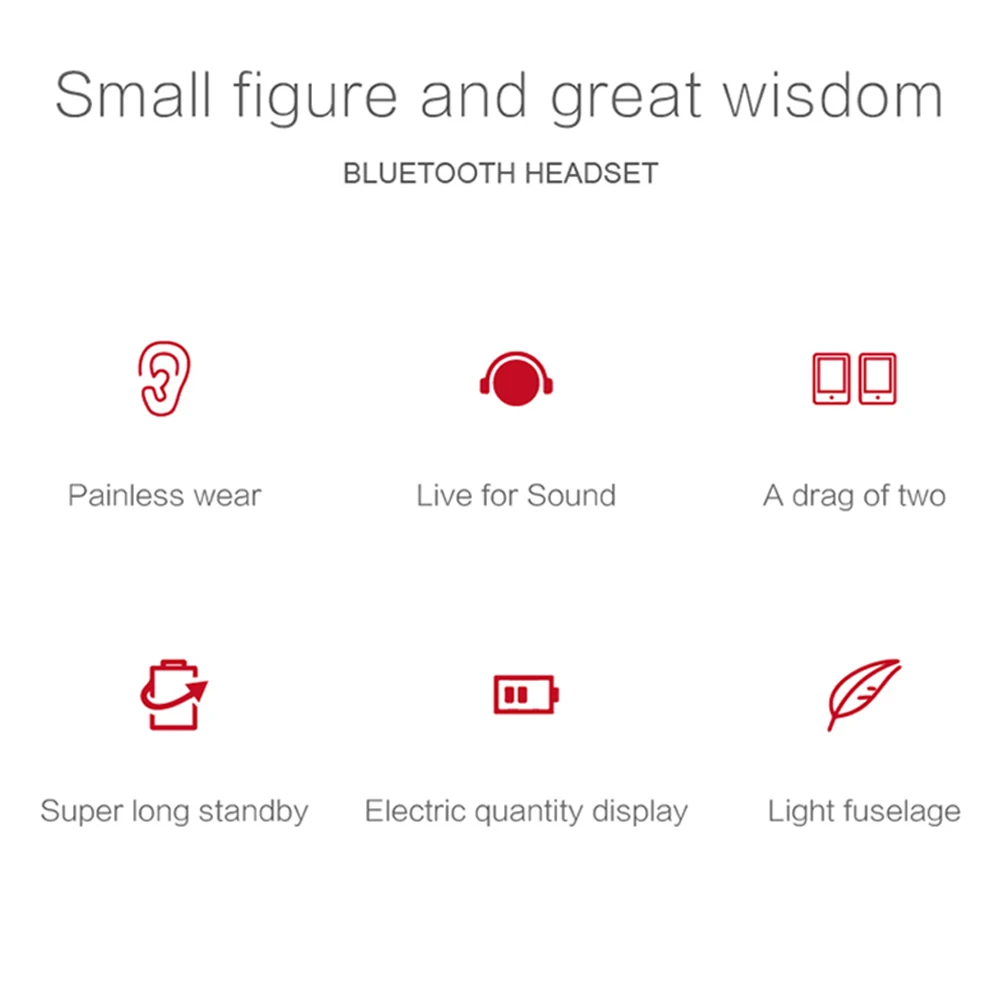 Мини ремень с ушками шумоподавлением костной проводимости Спортивная гарнитура