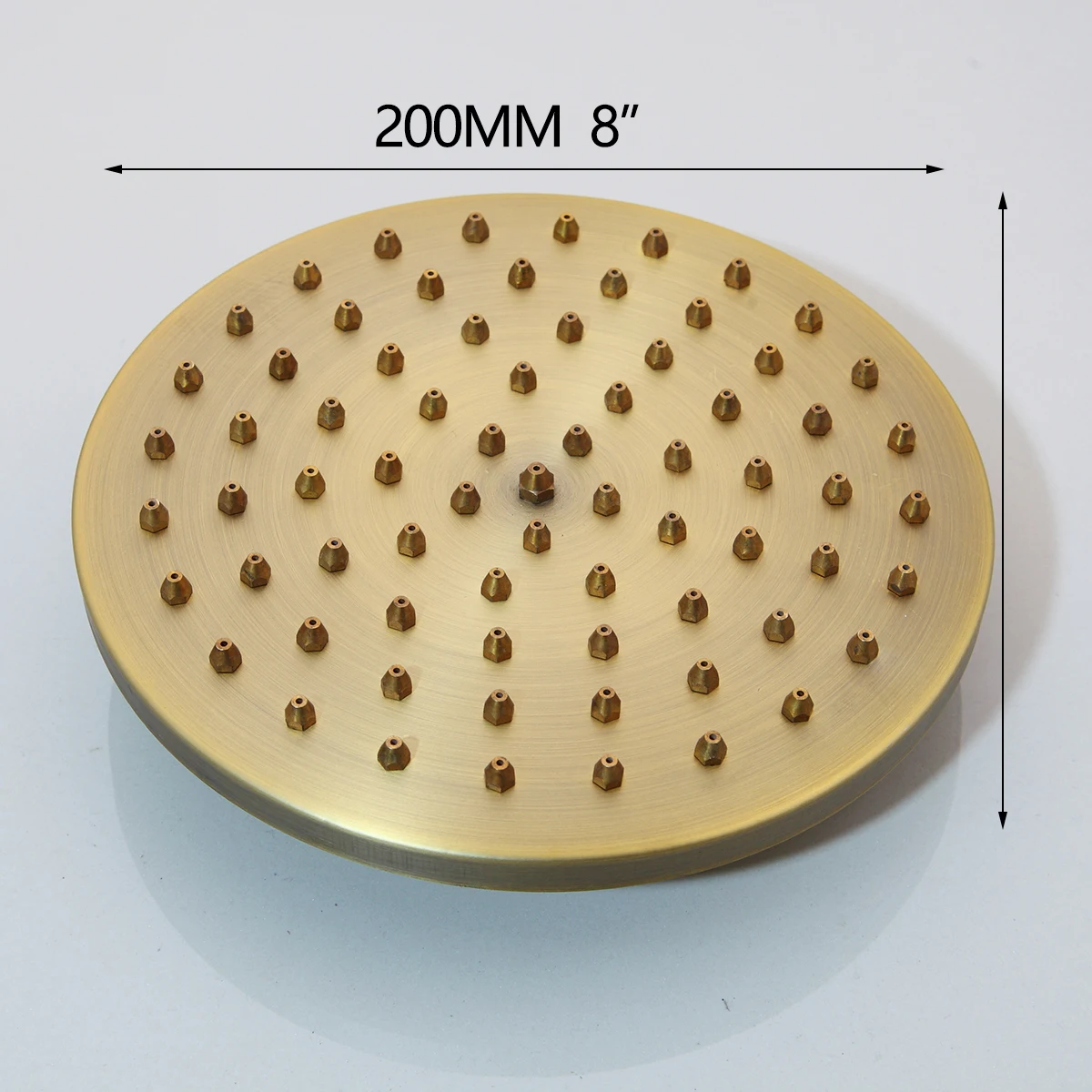 Медная антикварная насадка для душа YANKSMART ванной комнаты смеситель 8 без ручки |