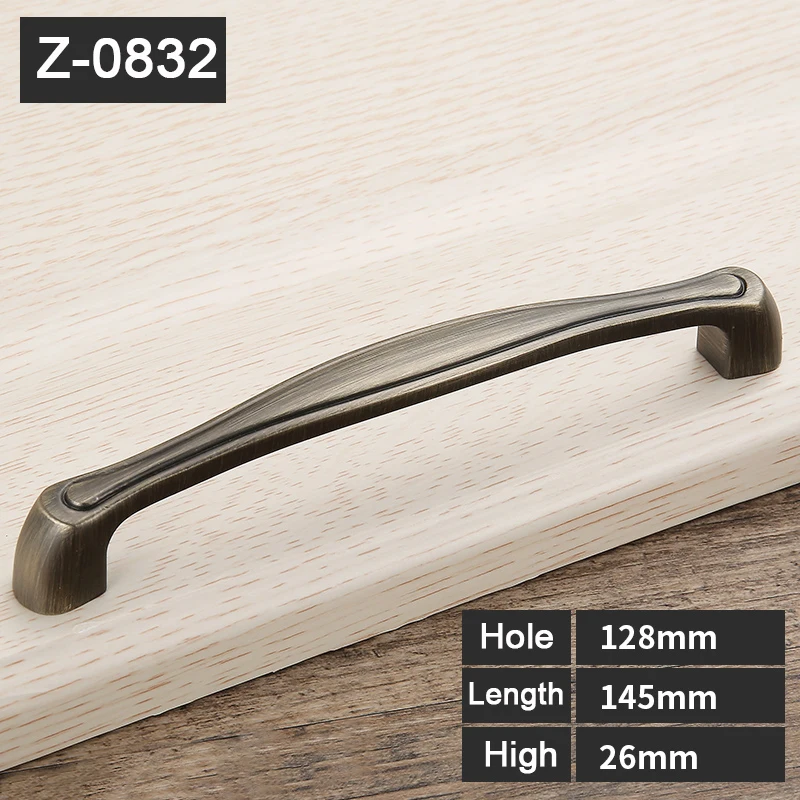 Металлический ящик тянет античные дверные ручки и винтажные кухонные для мебели