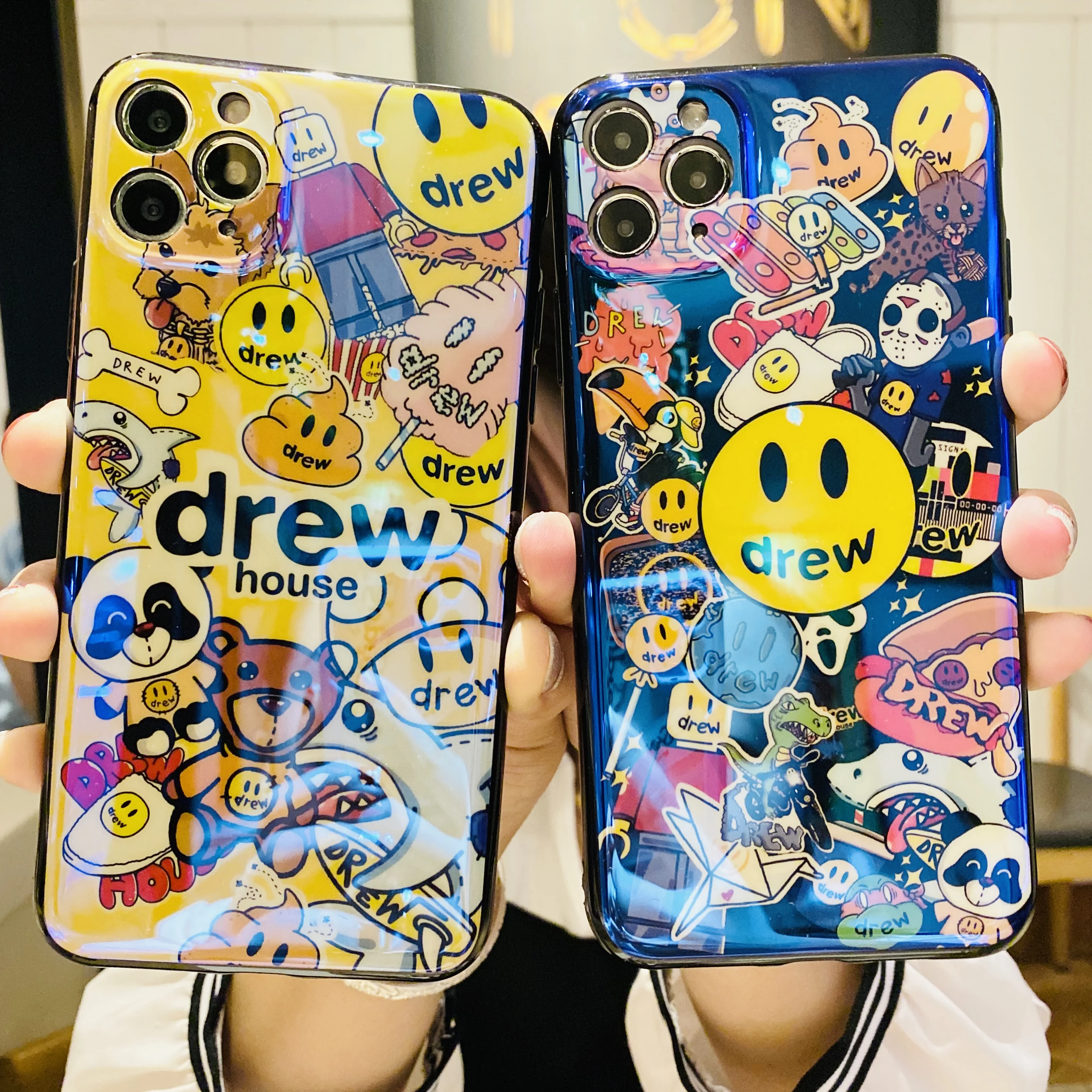 

Blue Ray Cartoon Phone Cover For OPPO A1 A39 A37 A57 A73 A75S A79 A83 F1S F5 Lite F7 F15 Realme X50 C12 Silicone Soft TPU Case