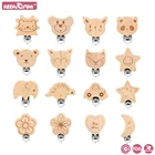 3 шт., деревянные зажимы для пустышек-пустышек