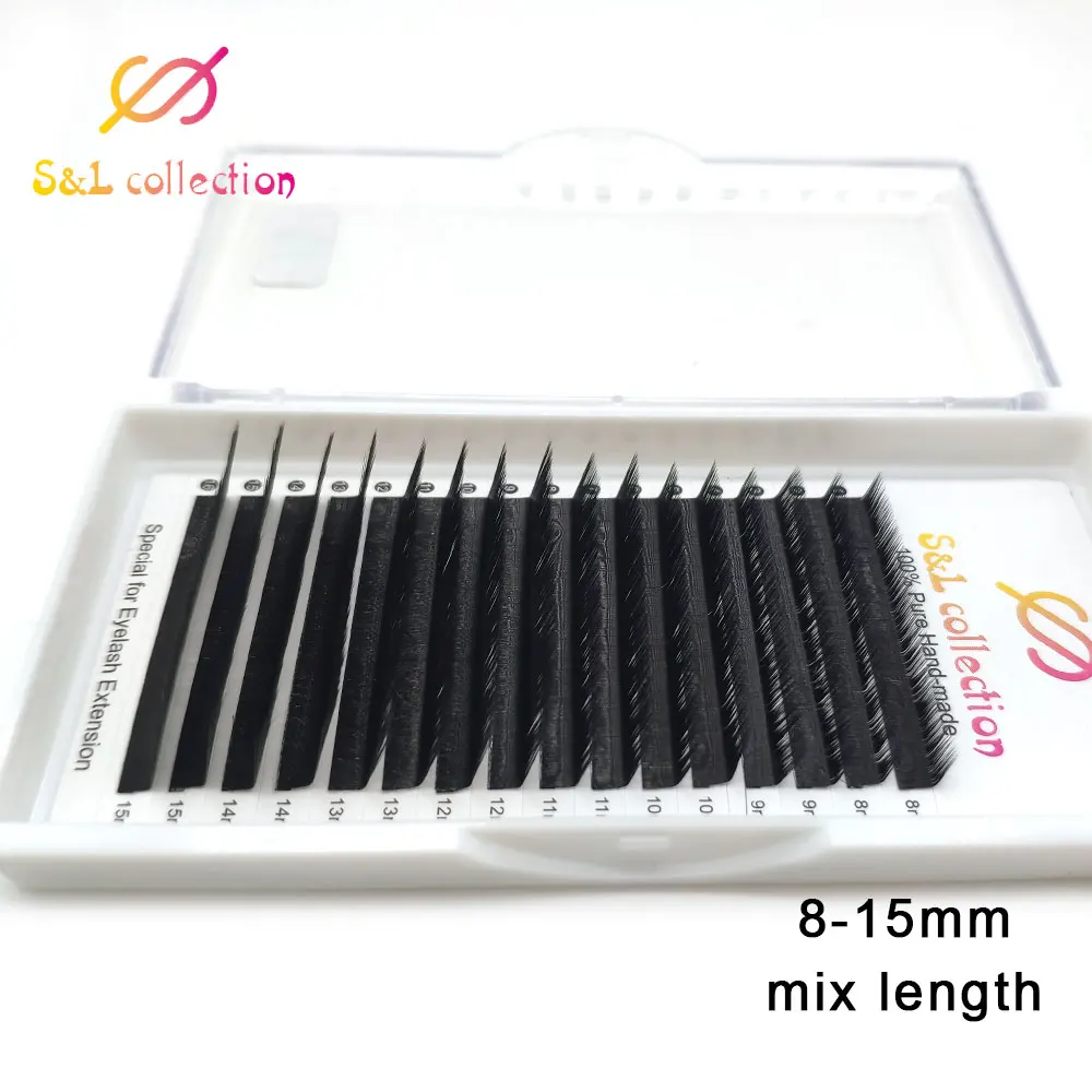 L/LC/LD/LU curl Mix L ресницы Curl для наращивания индивидуальные мягкие макияжа | Красота и