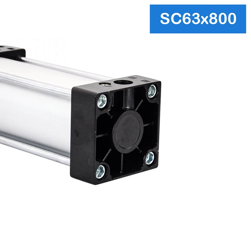 SC63X800 63mm Bore 800mm Stroke Air Pressure Plunger Actuator Price Double Acting Piston And Pneumatic Cylinder Standard | Строительство
