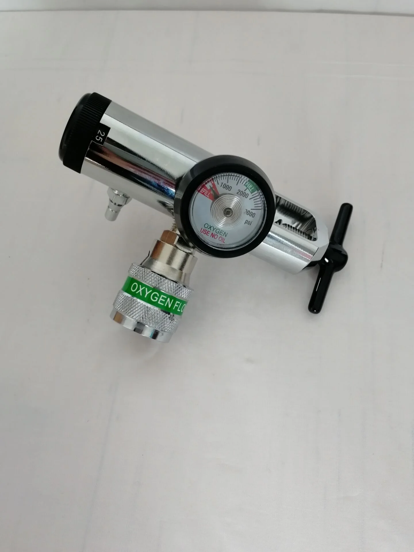 

pin yoke medical oxygen regulator with T handle full brass CGA870