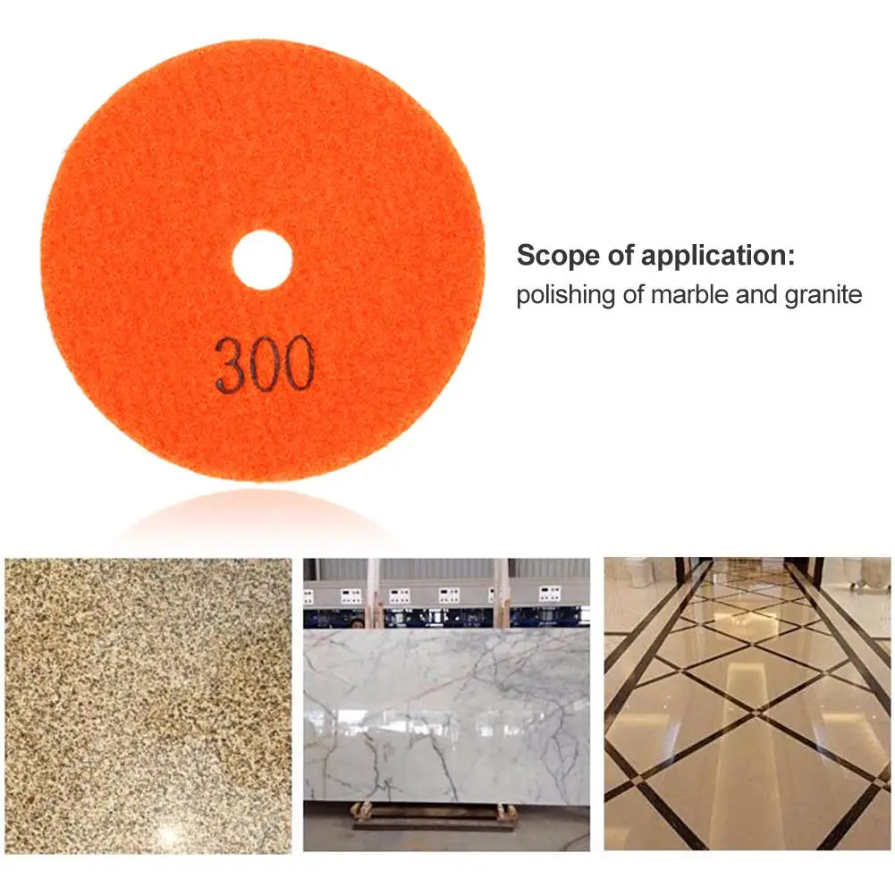 

Diamond Wet Polishing Wheel Granite Marble Concrete Diamond Abrasive Pad Discs Processing Objects Stone and Concrete