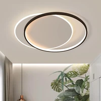 nordic ultra thin led chandelier modern simple bedroom lamp home art study novelty lighting lustre kitchen fixtures lights