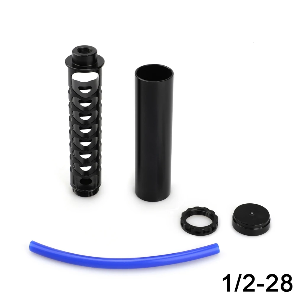 1 2 28-black 1/2-28 5/8-24 одноядерный гоночный автомобиль 7075 Алюминиевый Топливный фильтр для NAPA 4003 WIX 24003 растворитель фильтр только для автомобиля - Цвет: 1 2 28-black