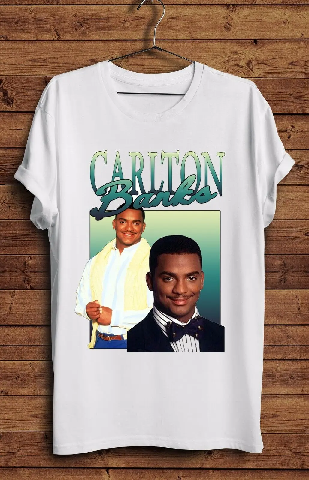 Carlton Banks футболка Fresh Prince Bel Air 90s Homage Willl Smith винтажная|Мужские футболки| |
