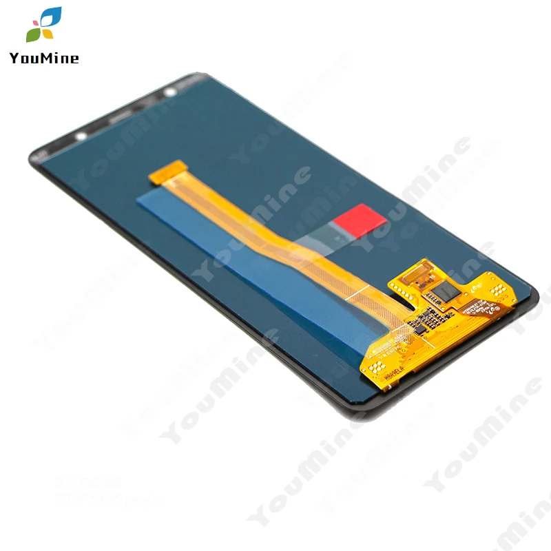 Для Samsung Galaxy A7 2018 ЖК дисплей сенсорный экран дигитайзер A750 A750F с рамкой в сборе для