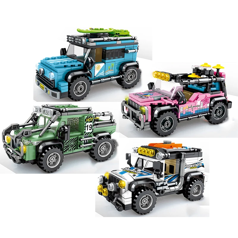 Модель городского автомобиля технический Комплект деталей внедорожник