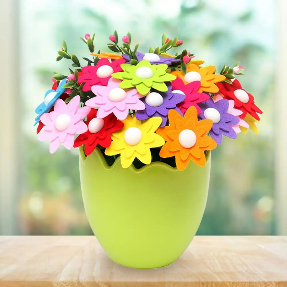 3D пазл с искусственными цветами обучающая игрушка интеллектуальная кнопка для