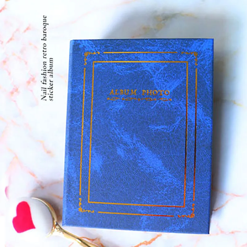 100/200 Слоты наклейка на ногти водная сбора Альбомы для хранения держатель нейл