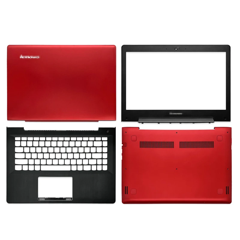 

New For Lenovo S41 S41-70 S41-75 U41-70 300S-14ISK 500S-14ISK S41-35 Laptop LCD Back Cover/Front Bezel/Palmrest/Bottom Case Red