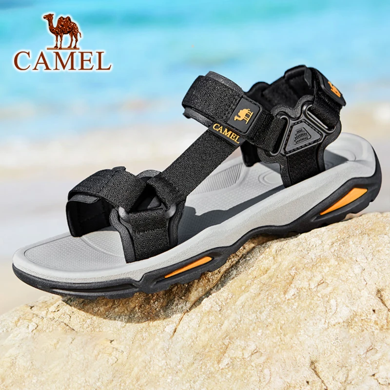 

GOLDEN CAMEL Men Shoes Casual Outdoor Sports Summer Sandals Comfortable Fashion Non-slip Hiking Beach Shoes for Men Large Size