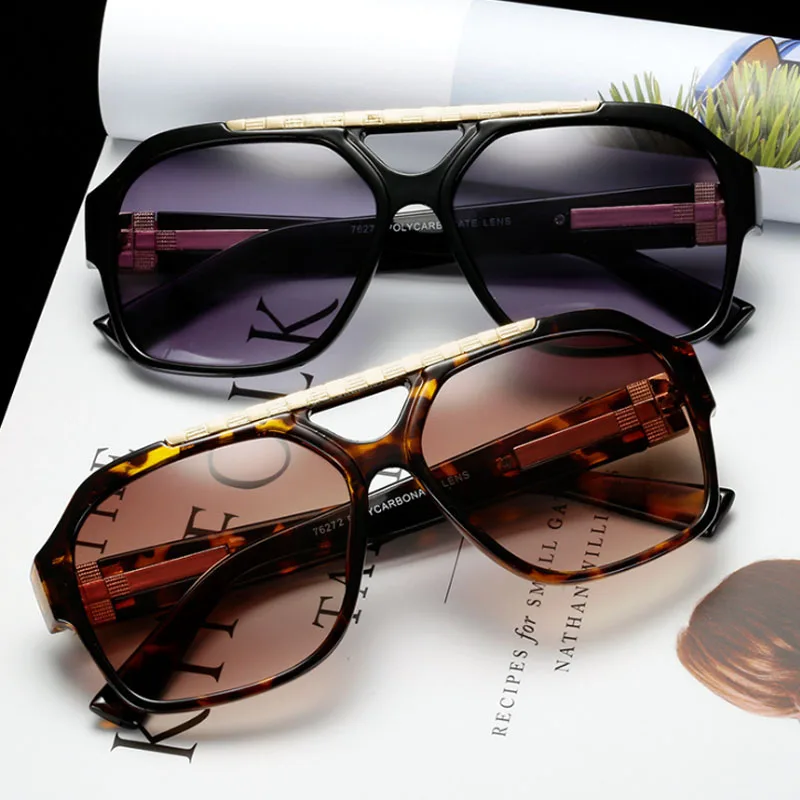 

Brand Design Fashion Men Sunglasses Vintage Male Square Sun Glasses Luxury Man Sunglass UV400 Shades gafas de sol