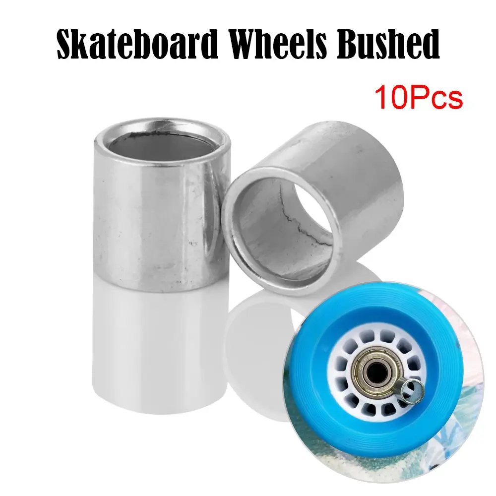85mm/11mm Roller Skates Parts Wheel Replacement Skating Spacers Bushing Skateboard Wheels Parts Bushed Bearing Spacer