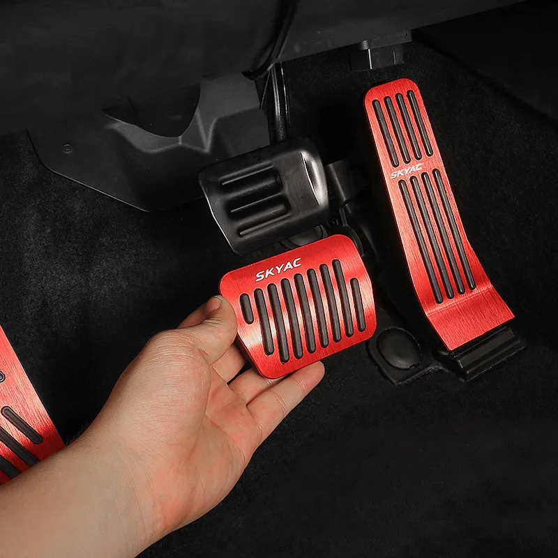 

Aluminum alloy throttle brake pedal clutch clutch pedal modification decoration for Mazda 3 CX-30 2019 2020