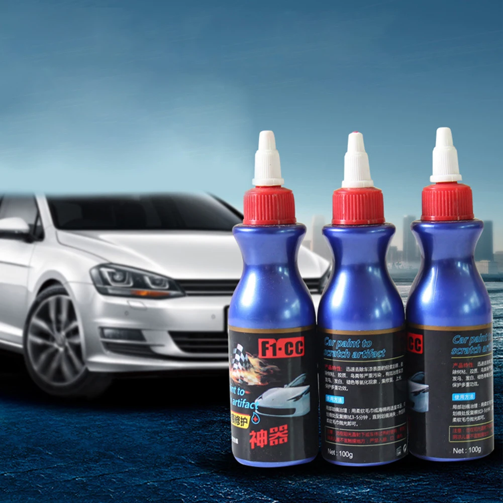

100g Car Vehicle Paint Care Scratch Remover Restorer Repair Agent Scar Remove Quick Penetration Car Polish Mending Tool