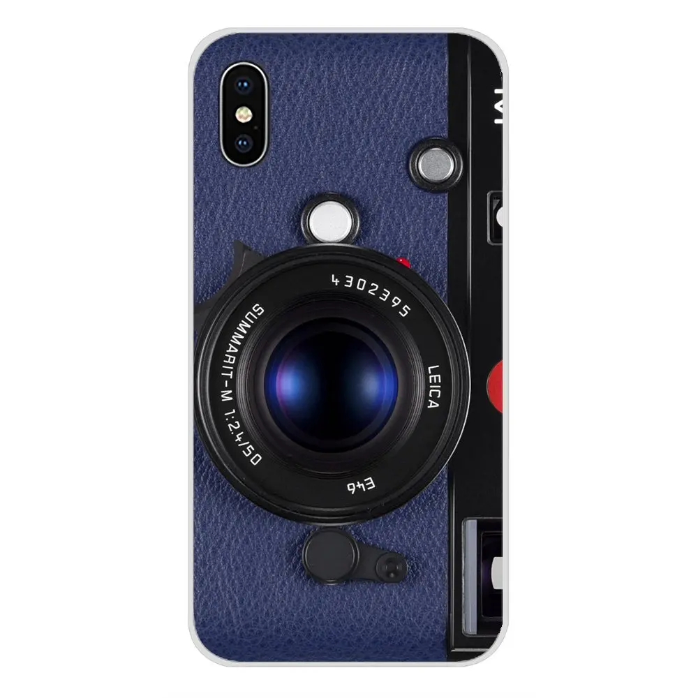 Аксессуары Чехлы для телефона leica камера немецкий Sony Xperia XA1 XA2 XZ1 XZ2 Z1 Z2 Z3 compact M2 M4 M5 C6