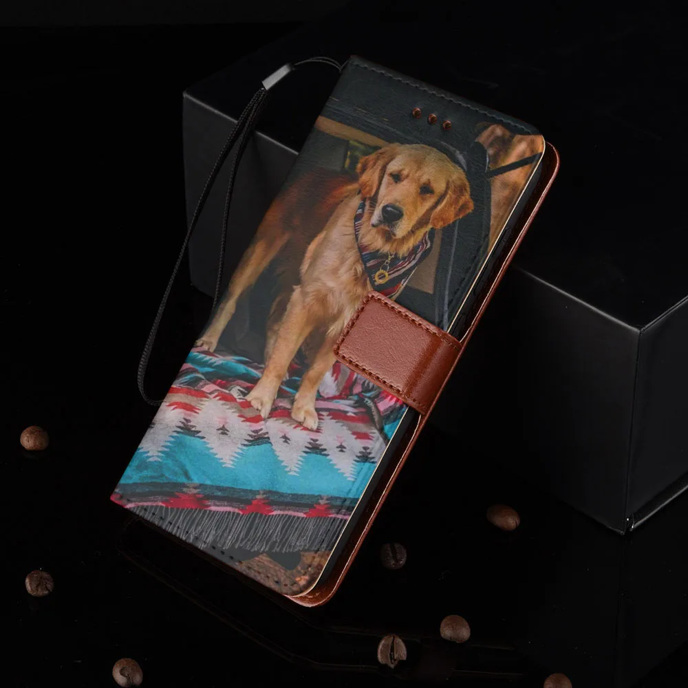 Чехол для MOTO G5s с индивидуальным фото Motorola роскошный кожаный чехол-книжка