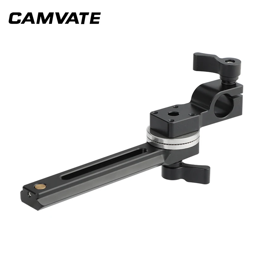 CAMVATE 120 мм НАТО рельсы с 15 одиночным зажимом и ARRI розетки M6 крепление для SlideMount/