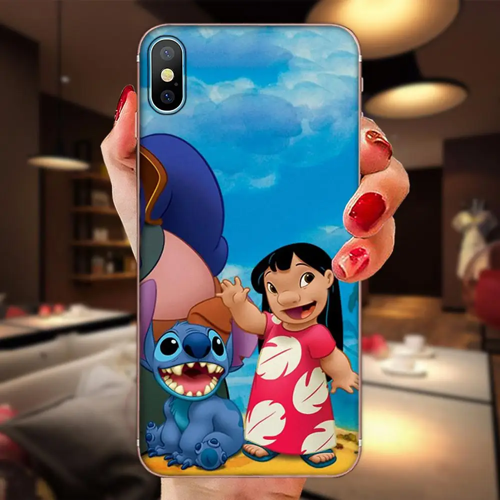 С рисунком из мультфильма Лило Стич мягкая Приятная для художественного Galaxy Grand A3