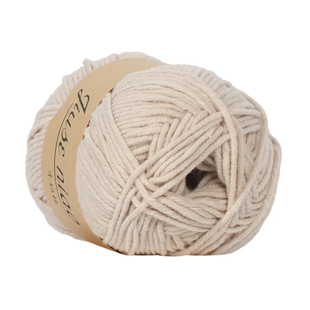 1 шт. 50 г яркая ручная вязка молочный хлопок вязанная шерсть W1224|Пряжа| |