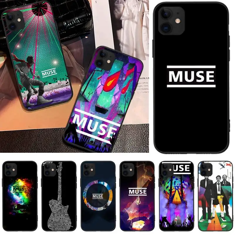 Мягкий силиконовый черный чехол Wumeiyuan Muse для iphone6 6s plus 7 8 X XR XS MAX 11 Pro Max|Бамперы| |