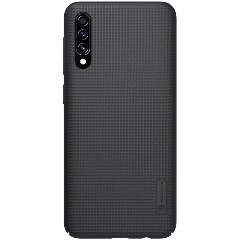 Черный Для samsung Galaxy A50S A30S A70S A70 A60 A50 A40 A30 A10S Nillkin сверхматовый защитный чехол-накладка на заднюю панель для samsung S8 A90 A80 чехол - Цвет: Черный