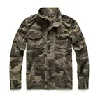 Куртка мужская камуфляжная, хлопок, с карманами, повседневная, армейская верхняя одежда, размеры S-2XL, новинка 2020