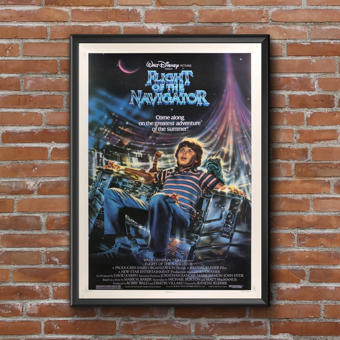 Плакаты по мотивам фильма полет навигатора-1986 домашний декор классическое