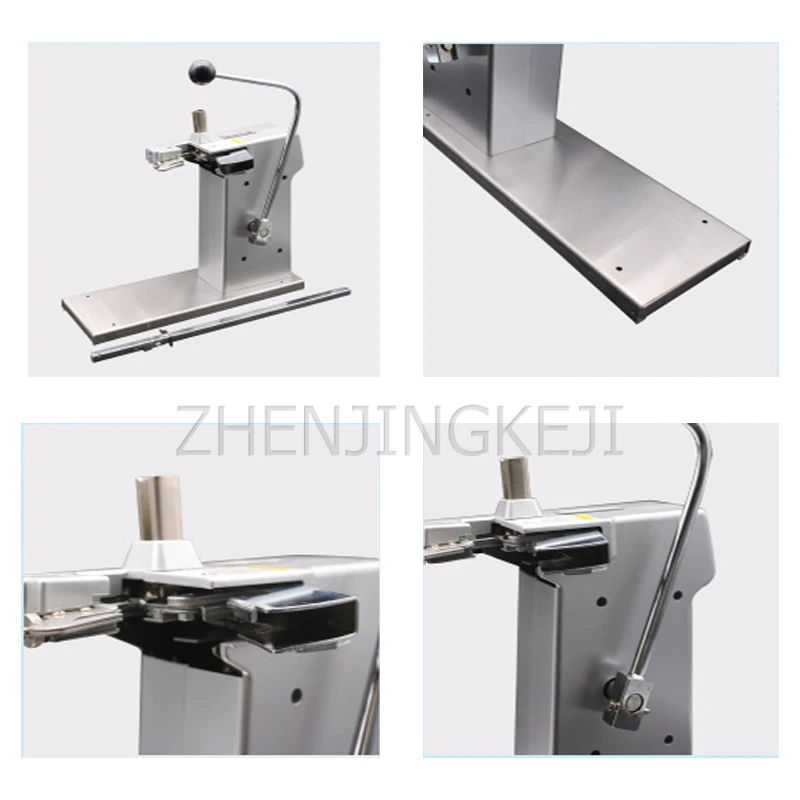 

Semi Automatic Sealing Baler Desktop Stainless Steel Aluminum Nail Machine Supermarket Store Fruits Vegetables Food Packaging