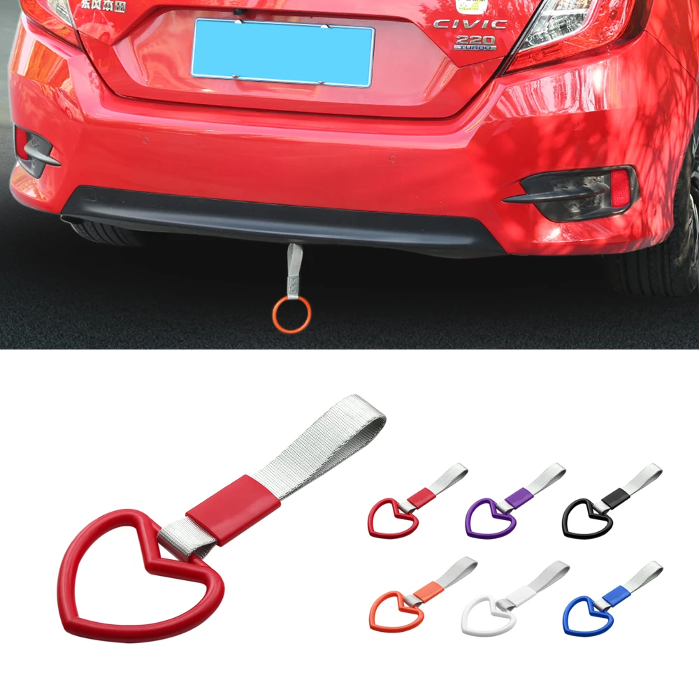 Слышно в форме Tsurikawa кольцо сердца JDM поезд автобусная ручка ремешок дрейф с
