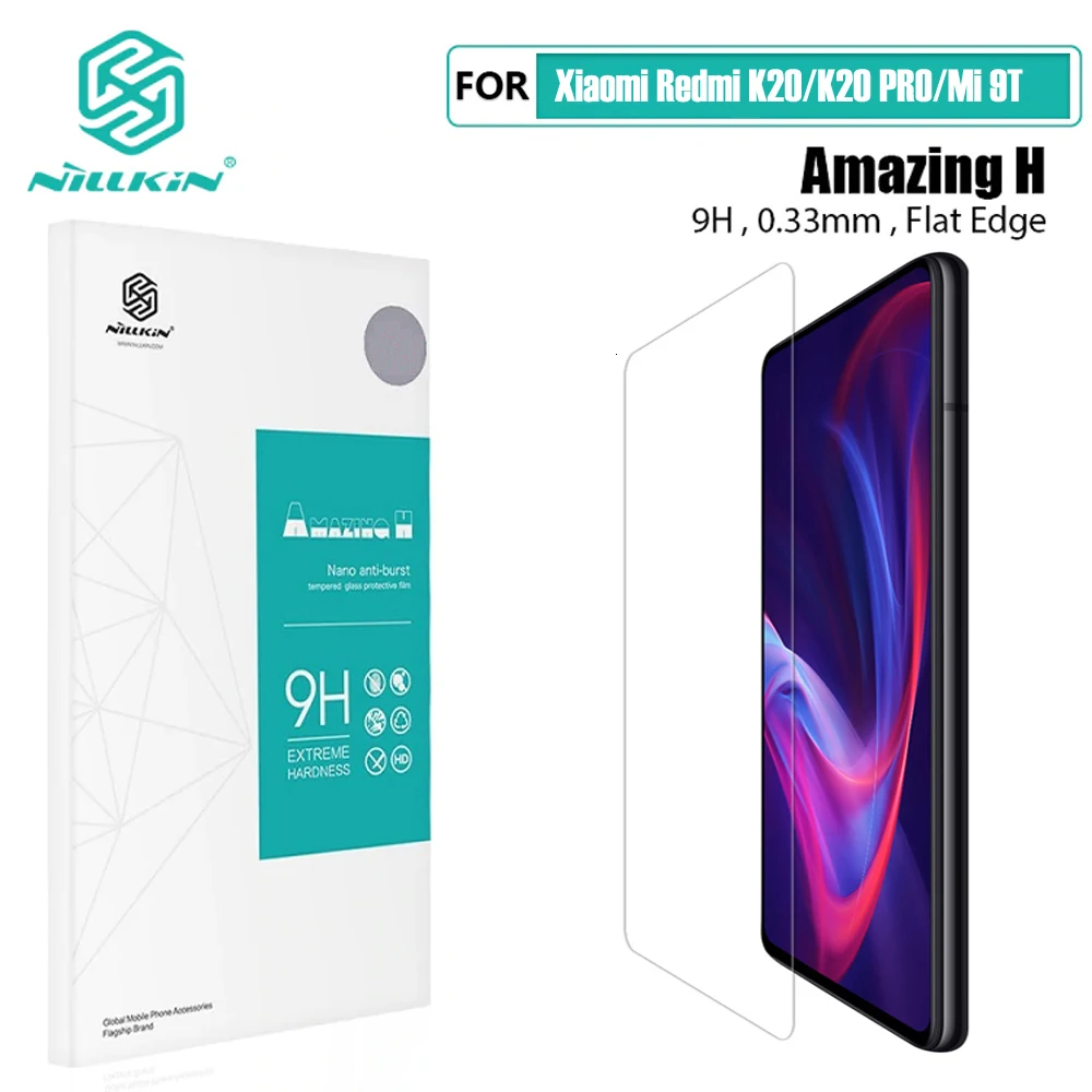 Закаленное стекло Nillkin для Xiaomi Redmi K20 mi 9T 9T Pro XD CP+MAX полное покрытие экрана протектор для красного Redmi K20 Pro