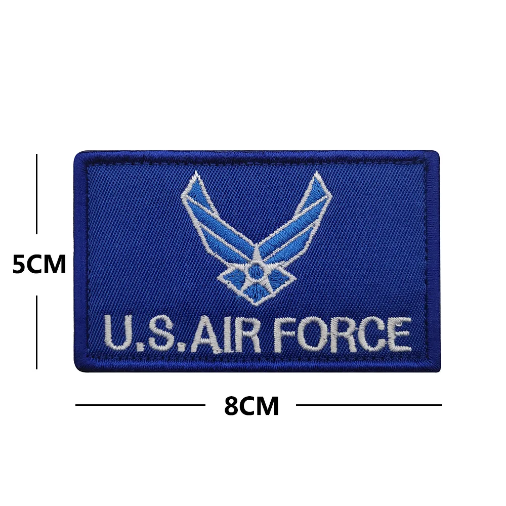 Нашивки USAF униформа ВВС США шлем тактический жилет значок с вышивкой