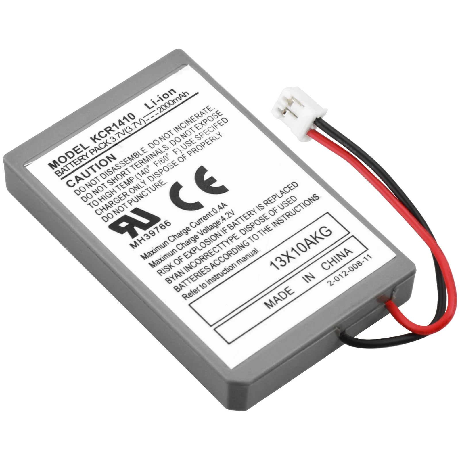 1 шт. перезаряжаемая литий ионная батарея 2000 мАч с USB кабелем для беспроводного