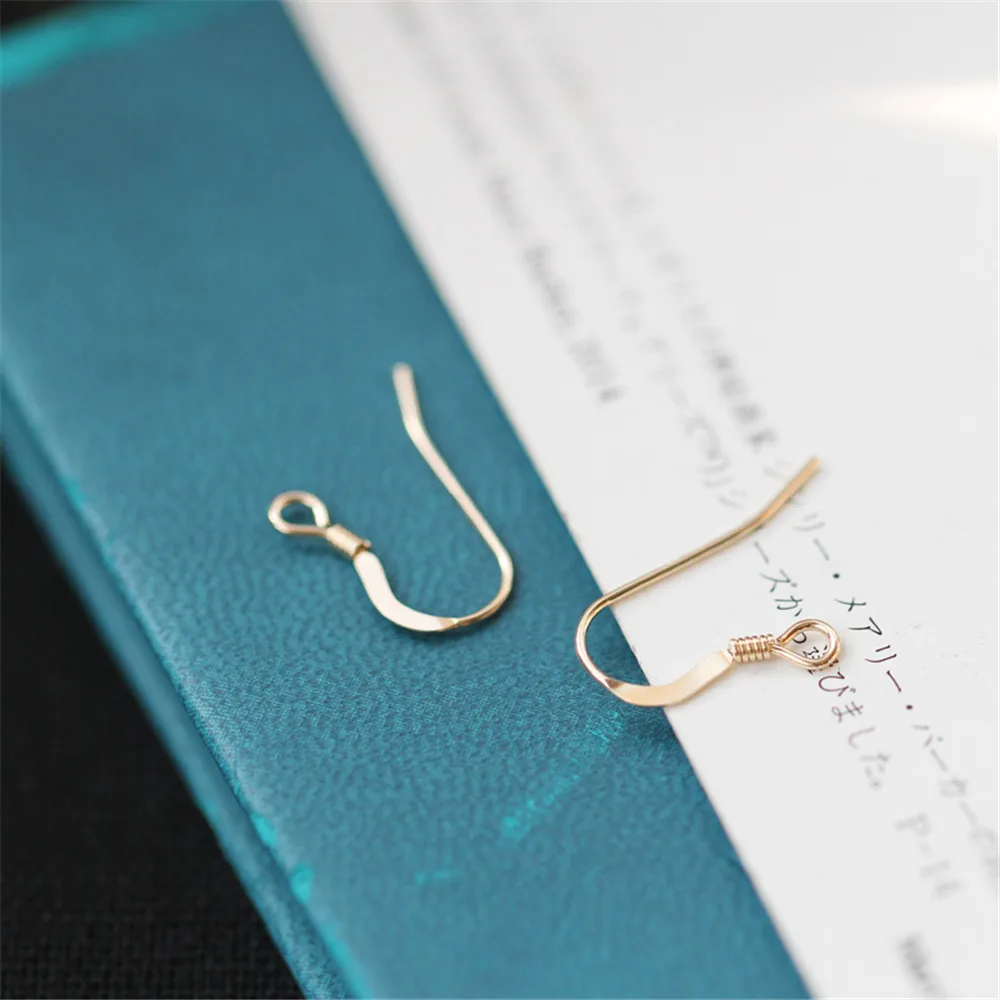 

American 14K gold Filled simple winding thread ear hook simple ear hook