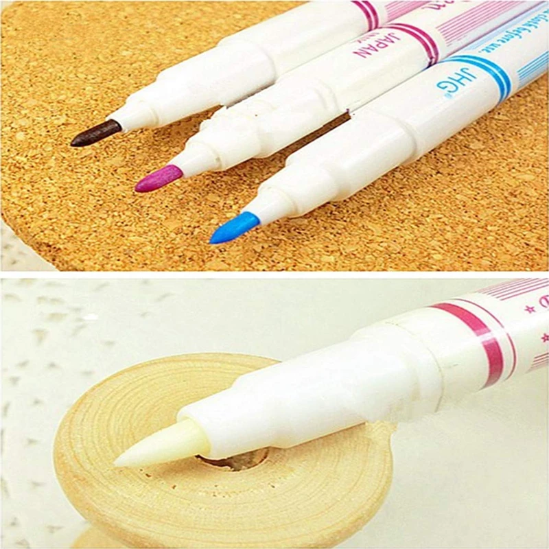 MIUSIE 3 шт. Стич с двойной головкой стираемая воздухом ручка водой для шитья