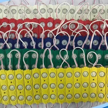 Новый 5730 3LED Светодиодный модуль с линзами Водонепроницаемый IP65 12 V 120degree1.5W белый