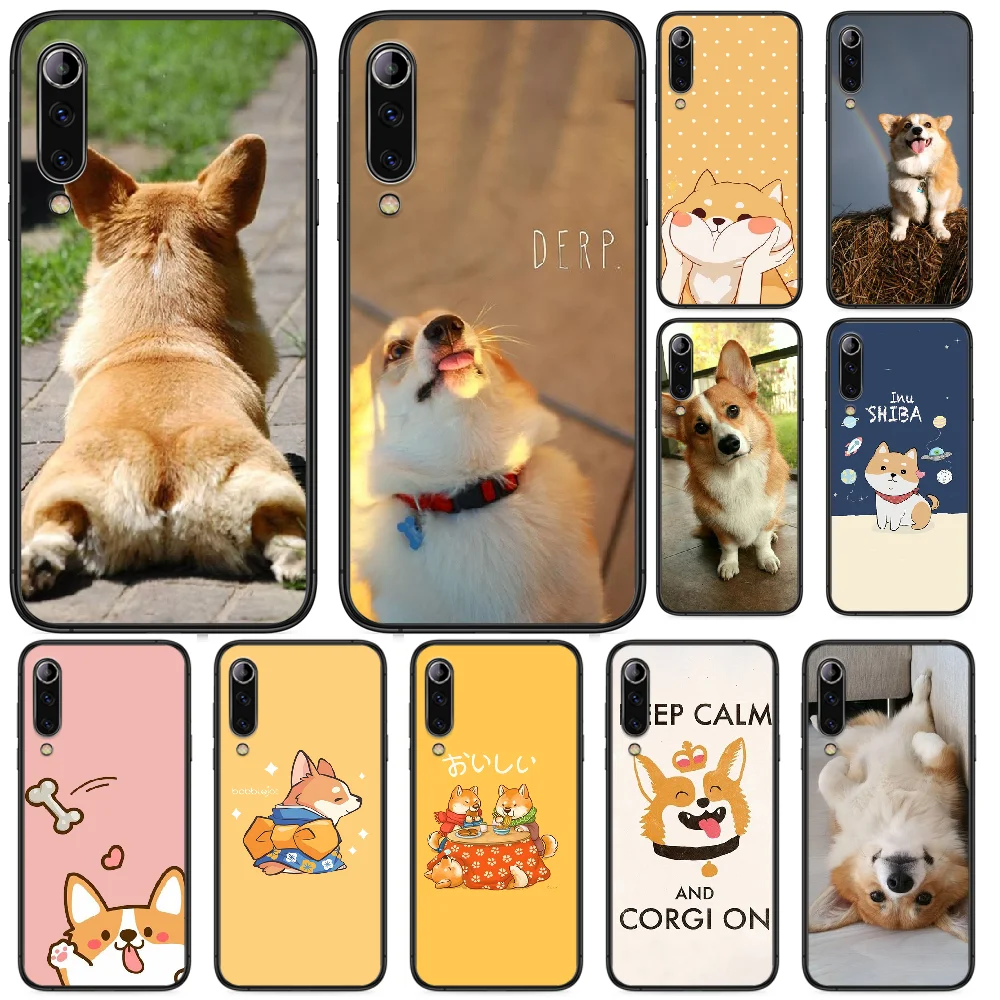 Милый Забавный чехол для телефона Сиба ину корги Xiaomi Mi 6 8 A1 Note3 A2 9 CC9 9T A3 MIX 2 2S 3 Lite SE