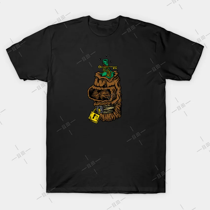 Коричневый мешок Bender T рубашка ликер Tee пародия|Мужские футболки| |