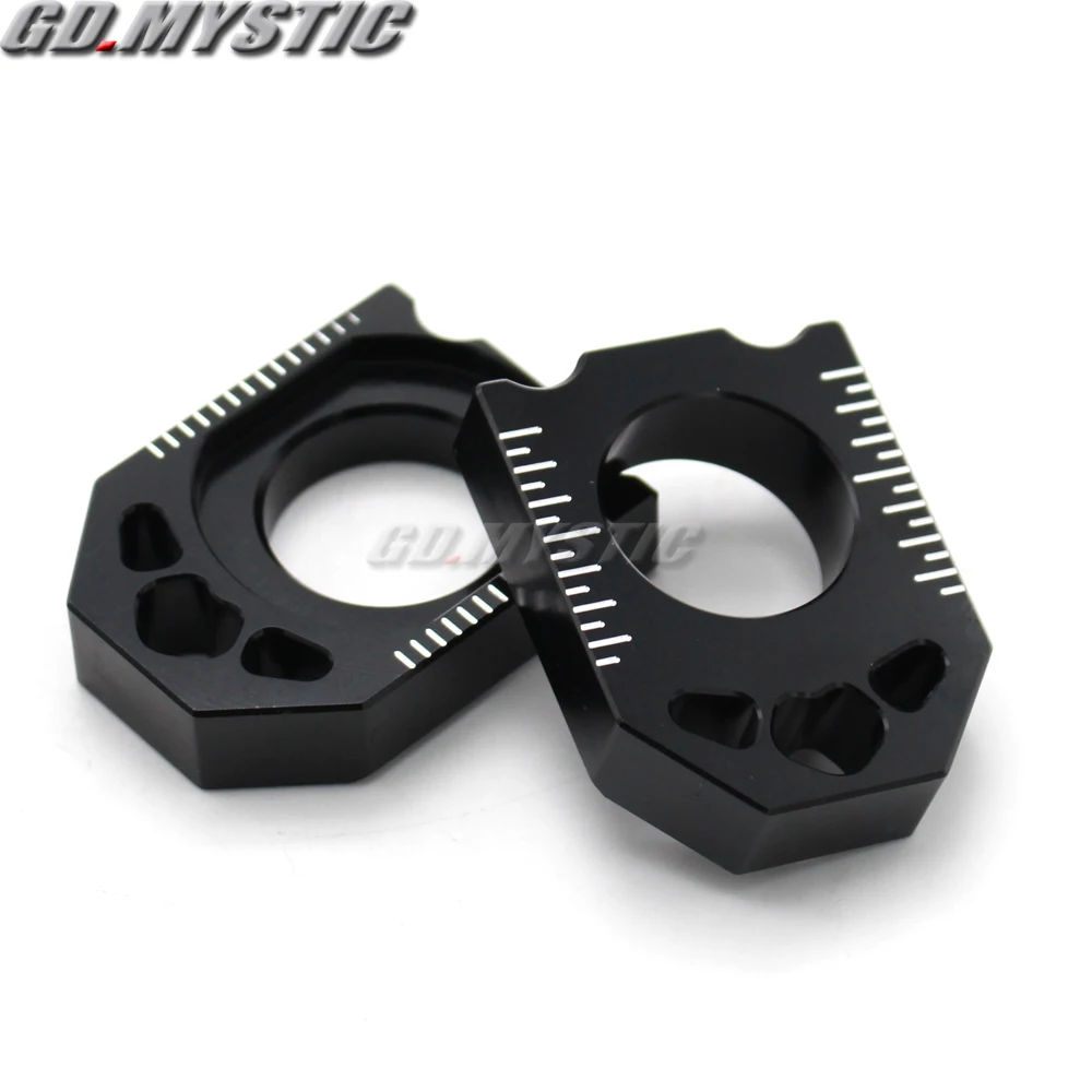 Мотоцикл CNC Зеленый блок цепи регулировки для KAWASAKI KX125 250 03 08 KX250F KXF 04 16 KX450F 450 06