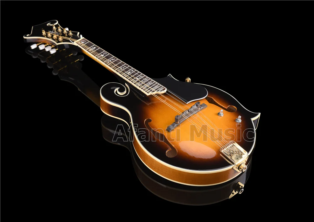 Afanti Music Solid FIR top F Mandolin (AMB-617) | Спорт и развлечения